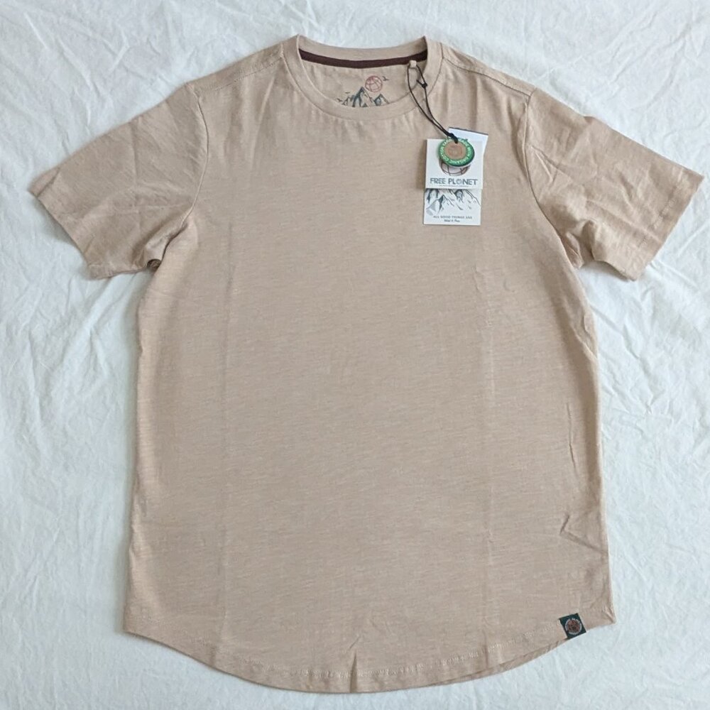 Free Planet Organic Cotton Tee NWT